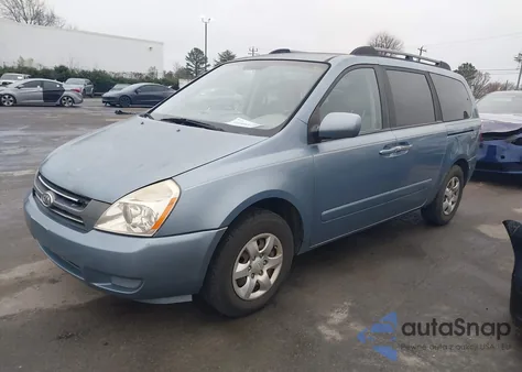 2008 Kia Sedona Lx from USA, damaged, VIN KNDMB233886232352
